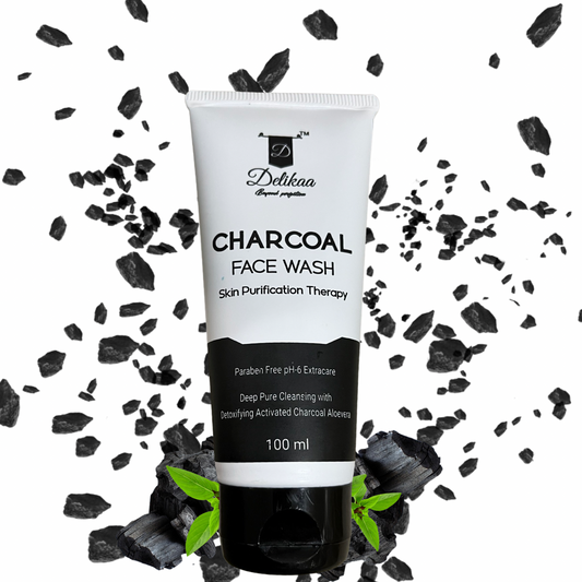 Unveiling the Secrets of Pure, Detoxifying Skincare: The Delikaa Charcoal Face Wash